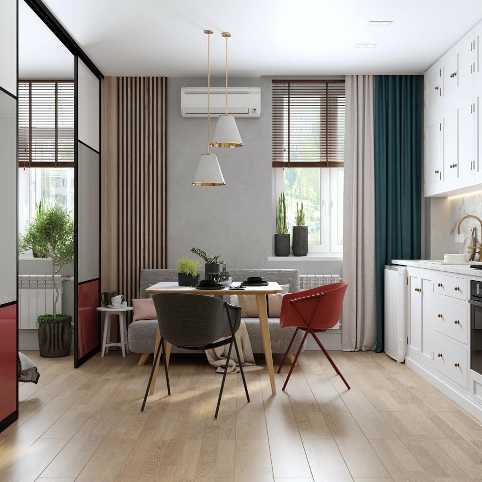 厨房  卧室一体化设计-11