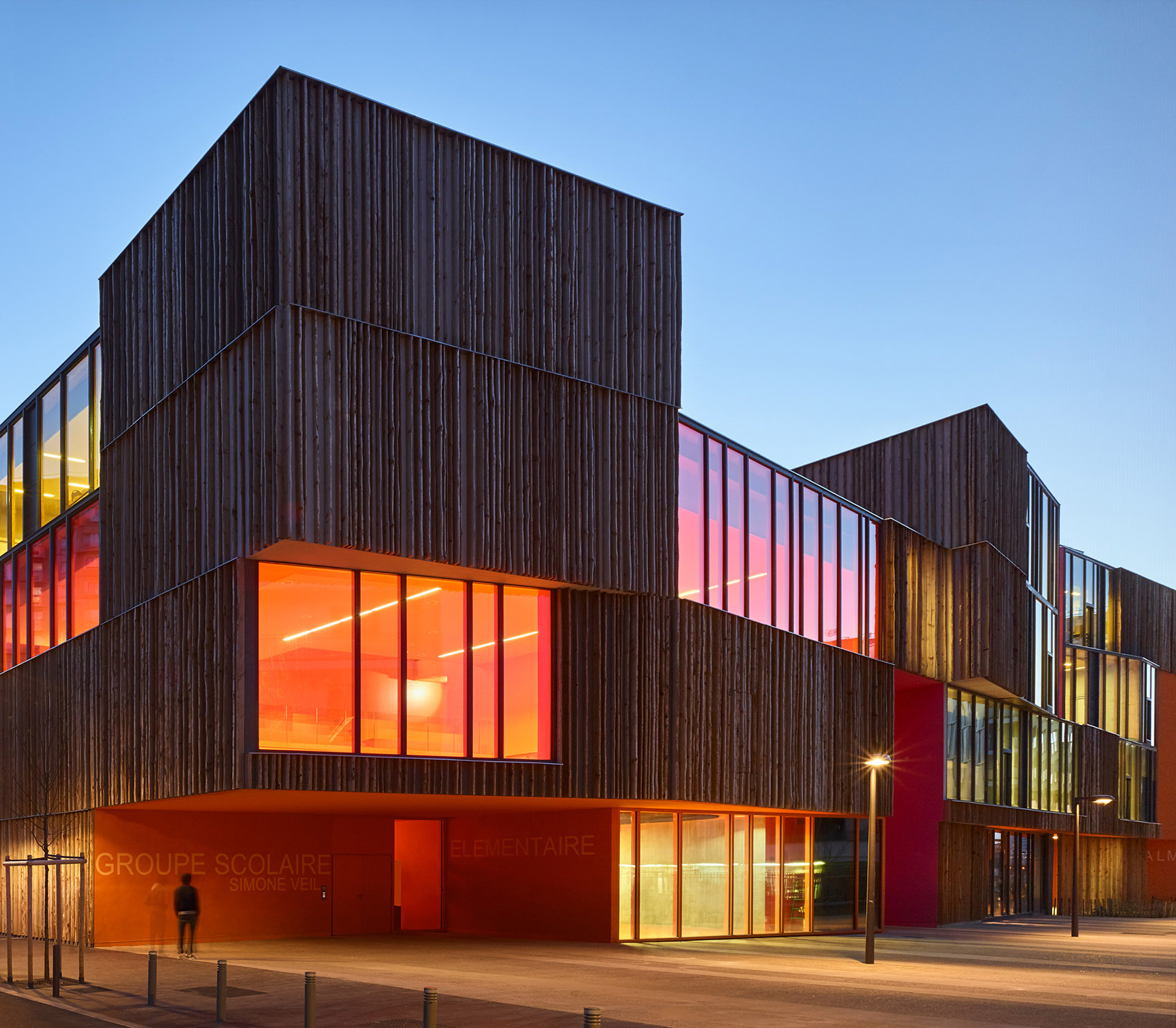 橙与粉-托儿所与小学设计,法国 / Dominique Coulon & associés-58