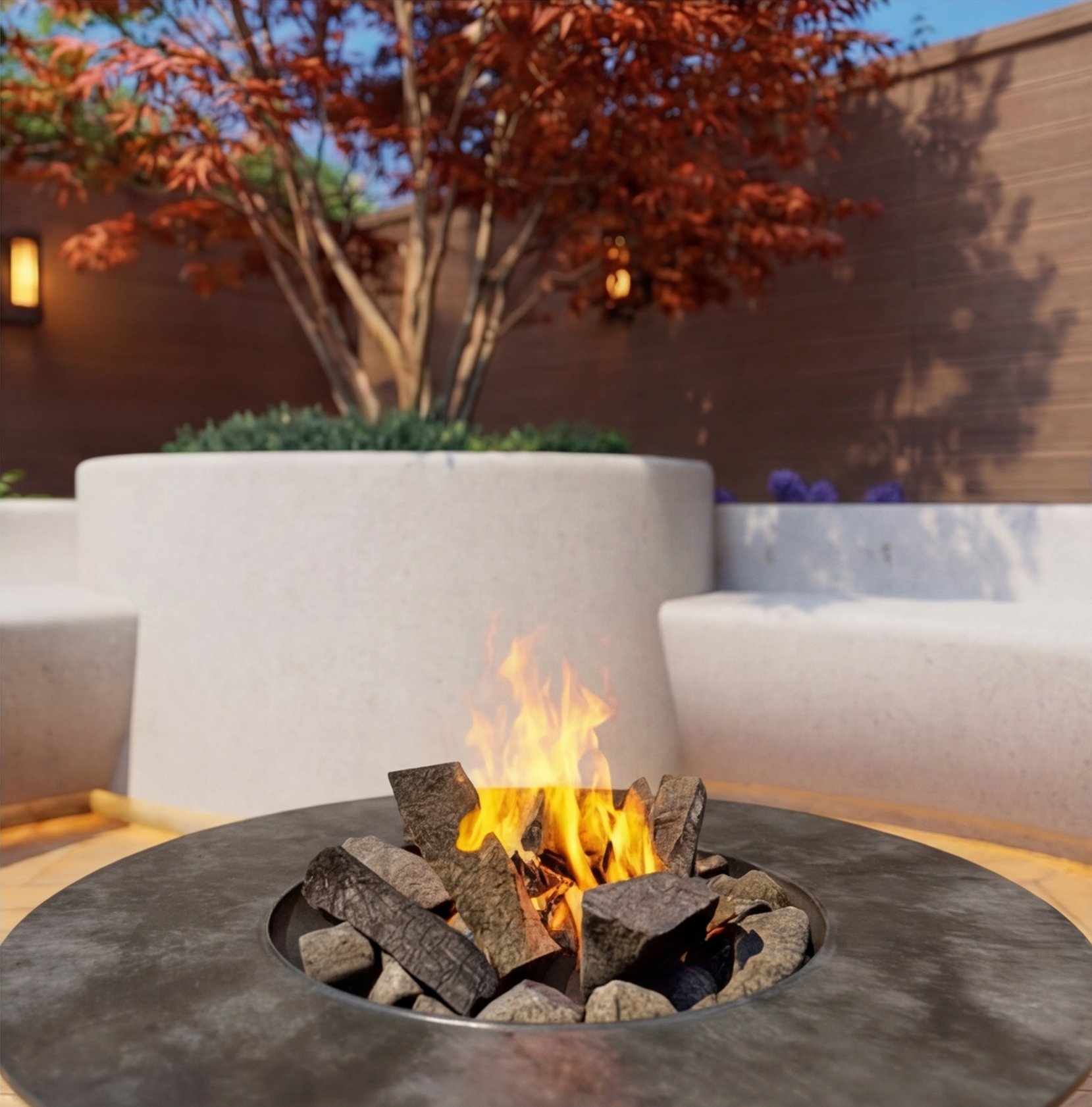 爆改27平小院 花园 庭院 设计 -5