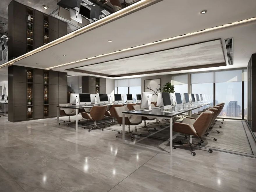 《墨间》——书法灵感与现代办公空间的完美融合-11