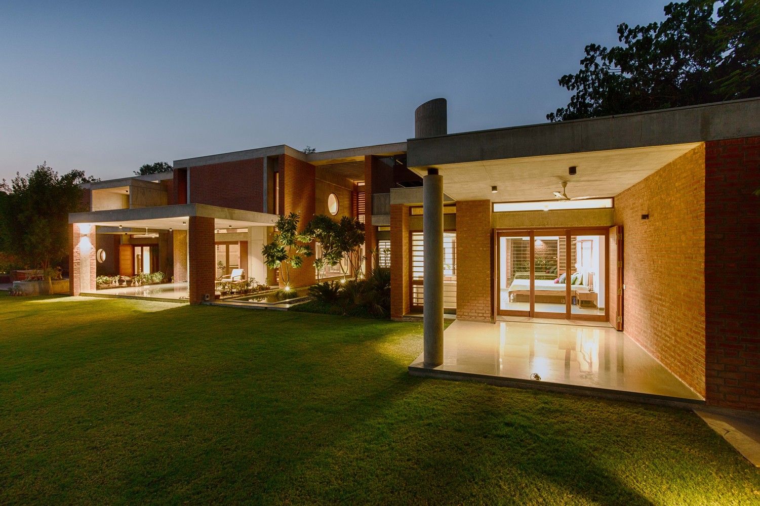 三代同堂的和谐空间——印度 Shaila Patel House-31