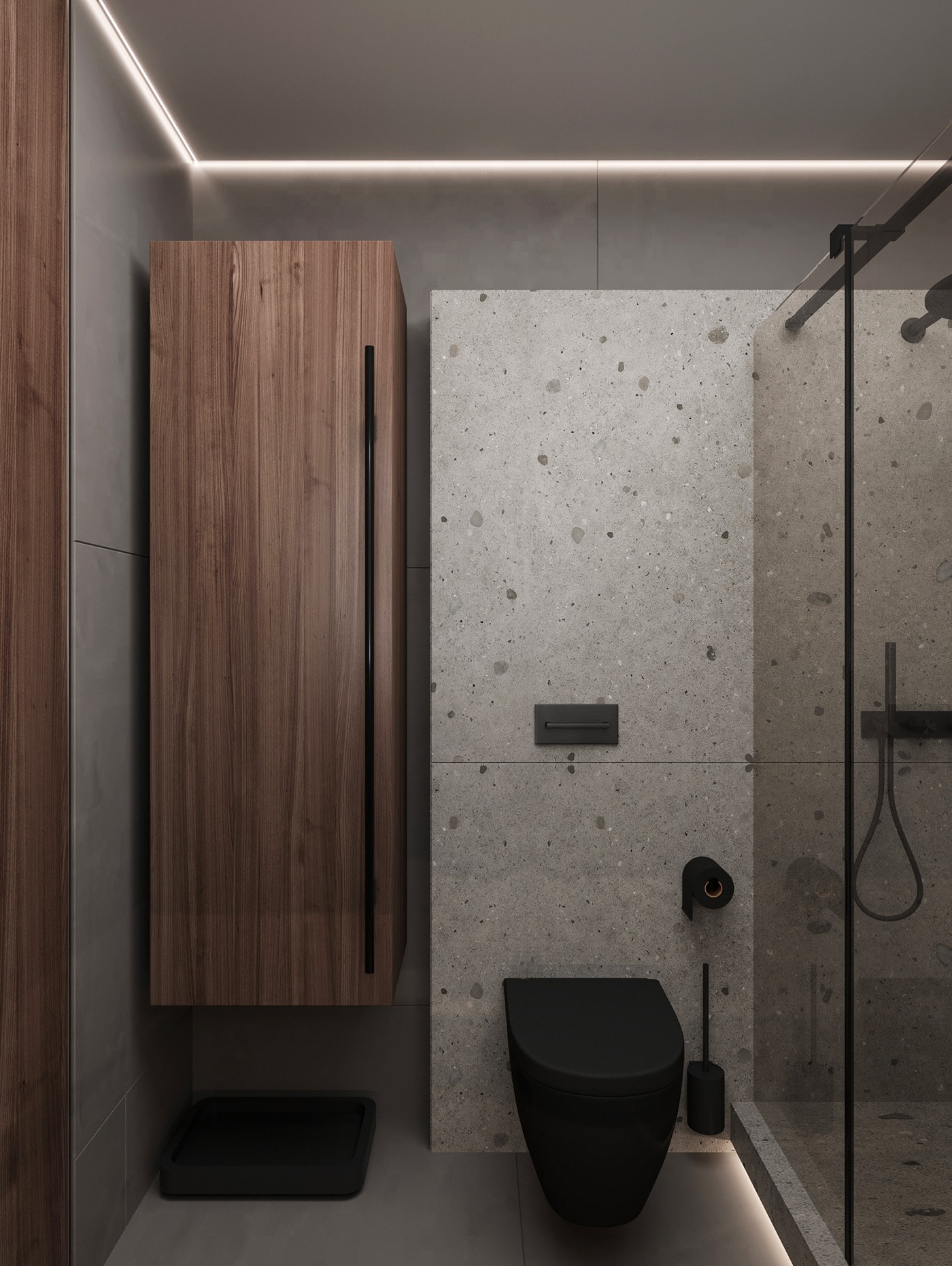 69㎡小空间公寓设计 超有氛围感！-21