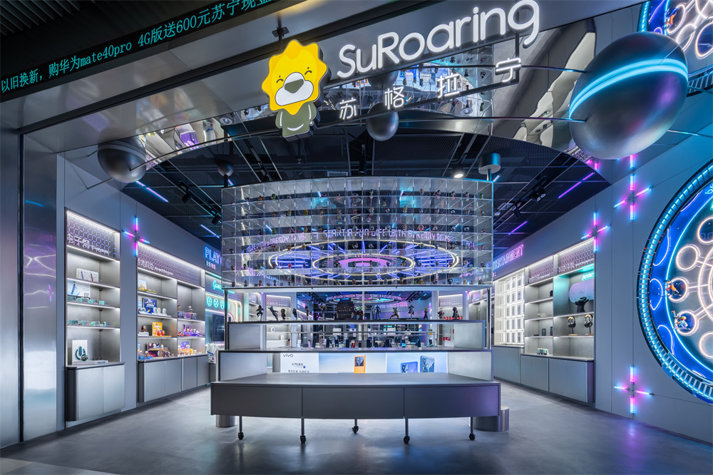 上海苏宁 3C 潮玩体验店丨中国上海丨D&M 创意-6