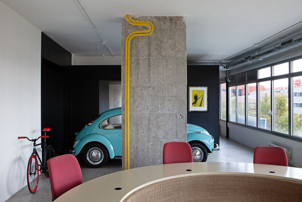 西班牙马德里GEOM co阁楼公寓/Ignacio Hornillos设计-0