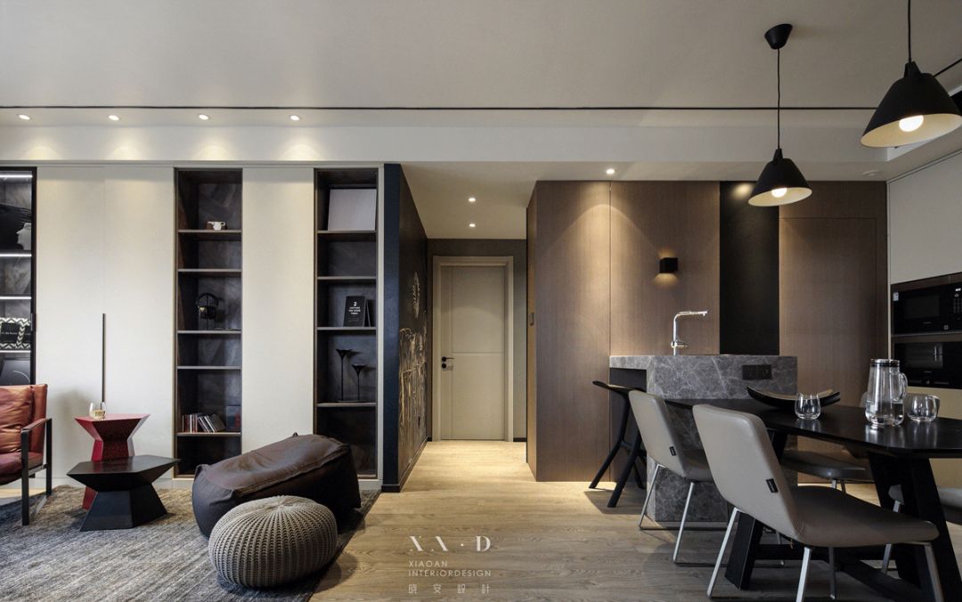 晓安设计 | 金河国际 156㎡边界之家，诠释生活与空间的本质关系-59