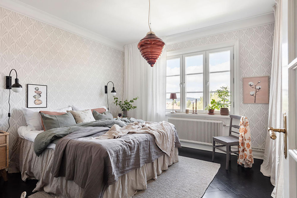 哥德堡红色沙发公寓 | 独特阁楼设计与空间利用-27