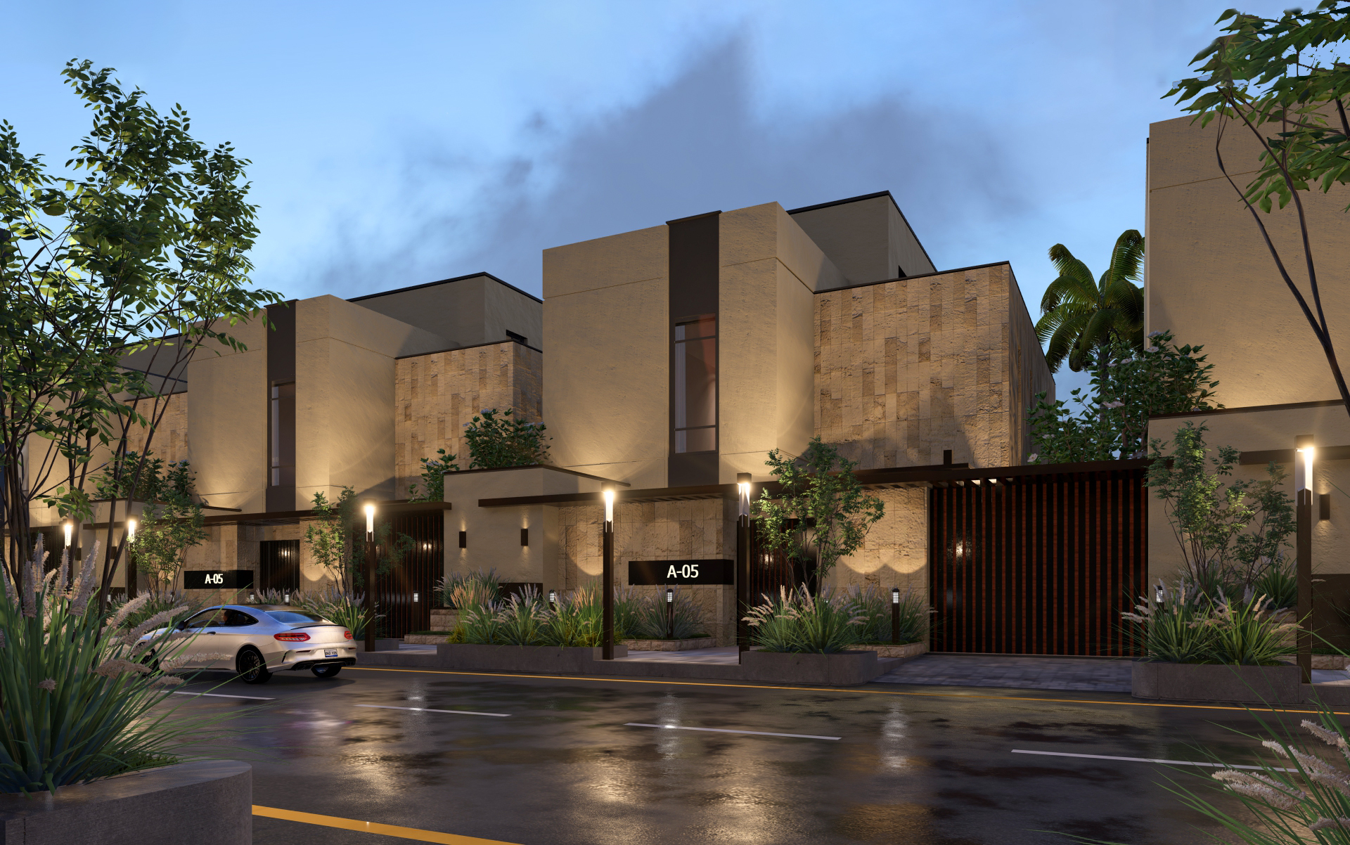 阿夫南居住双拼别墅丨阿曼丨MOHAMED SALEM 等-13