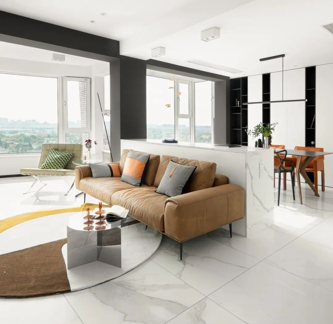 上海 180㎡空中别墅，温暖极简主义打造超美阳光房-32