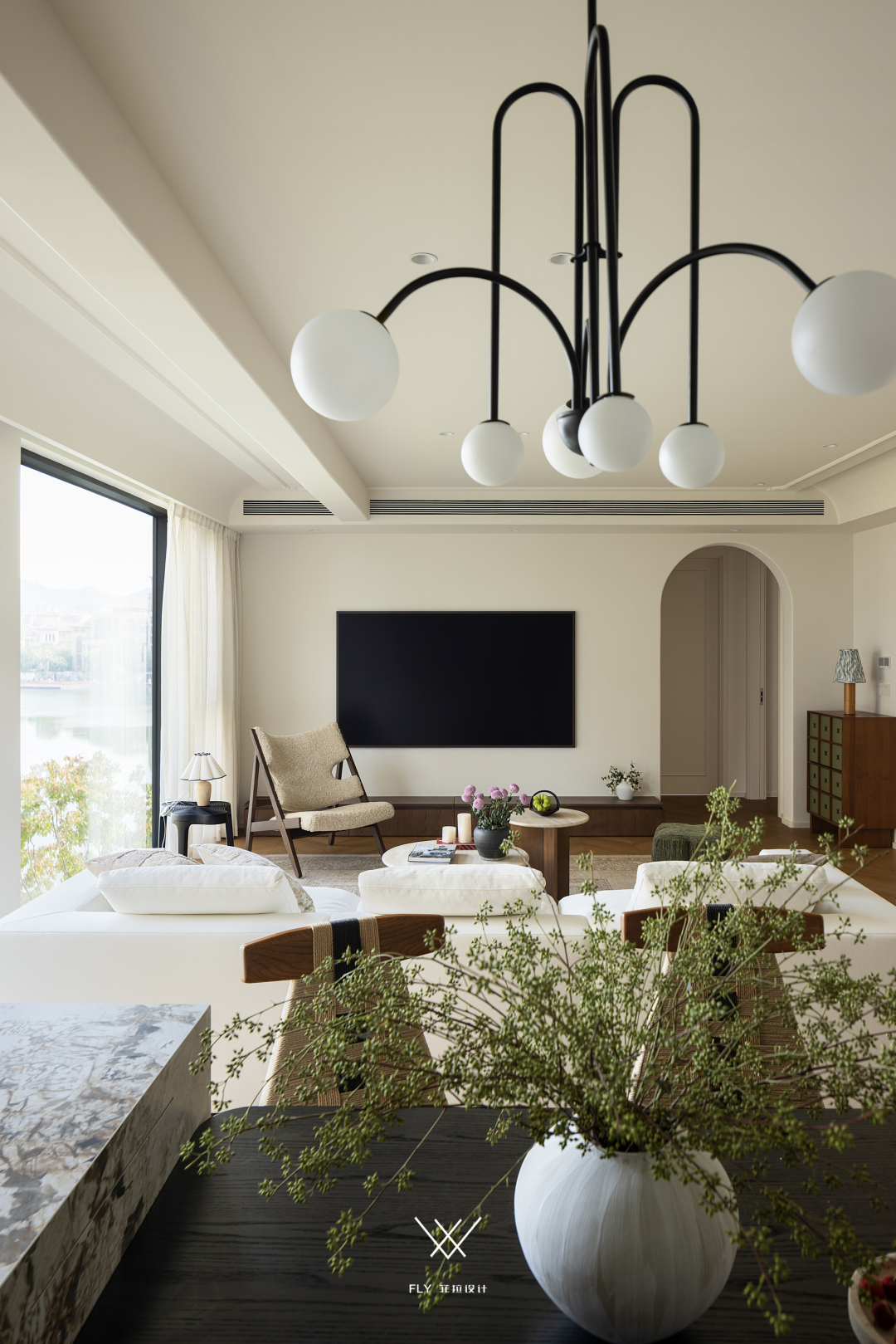 轻法&中古邂逅的湖景养老房设计丨中国杭州丨菲拉设计-33