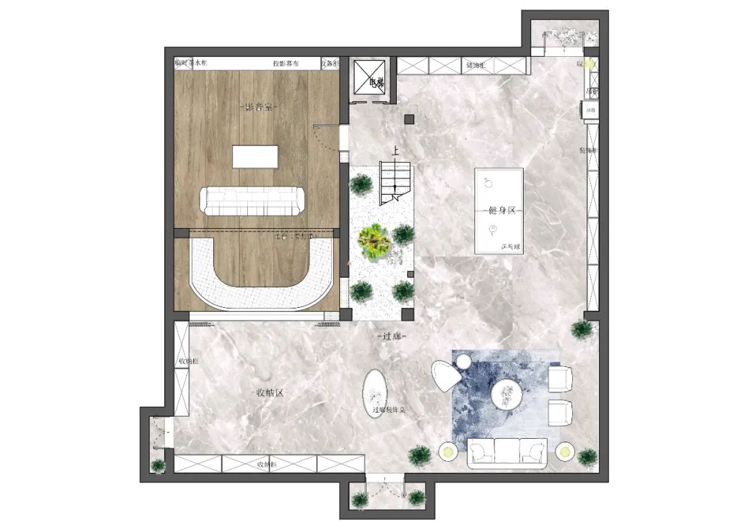 新中式别墅空间的诗意与优雅丨赵振庭-15