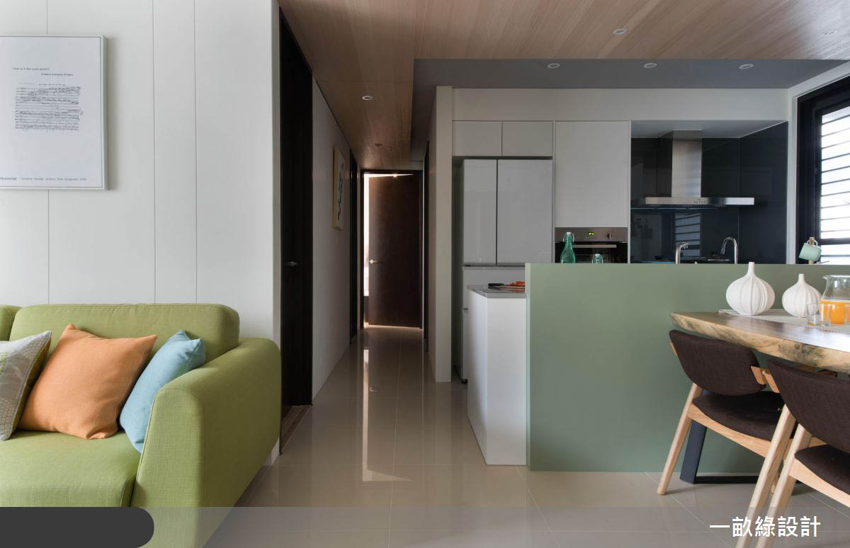 82㎡现代风住宅  一亩绿设计-5