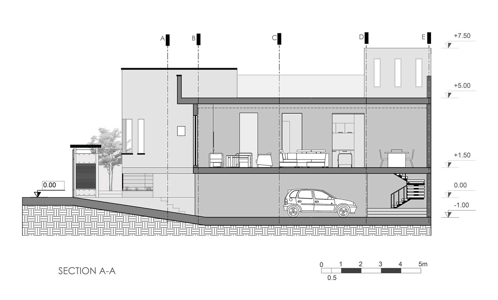 旋转入口设计，打造私密的住宅空间-16
