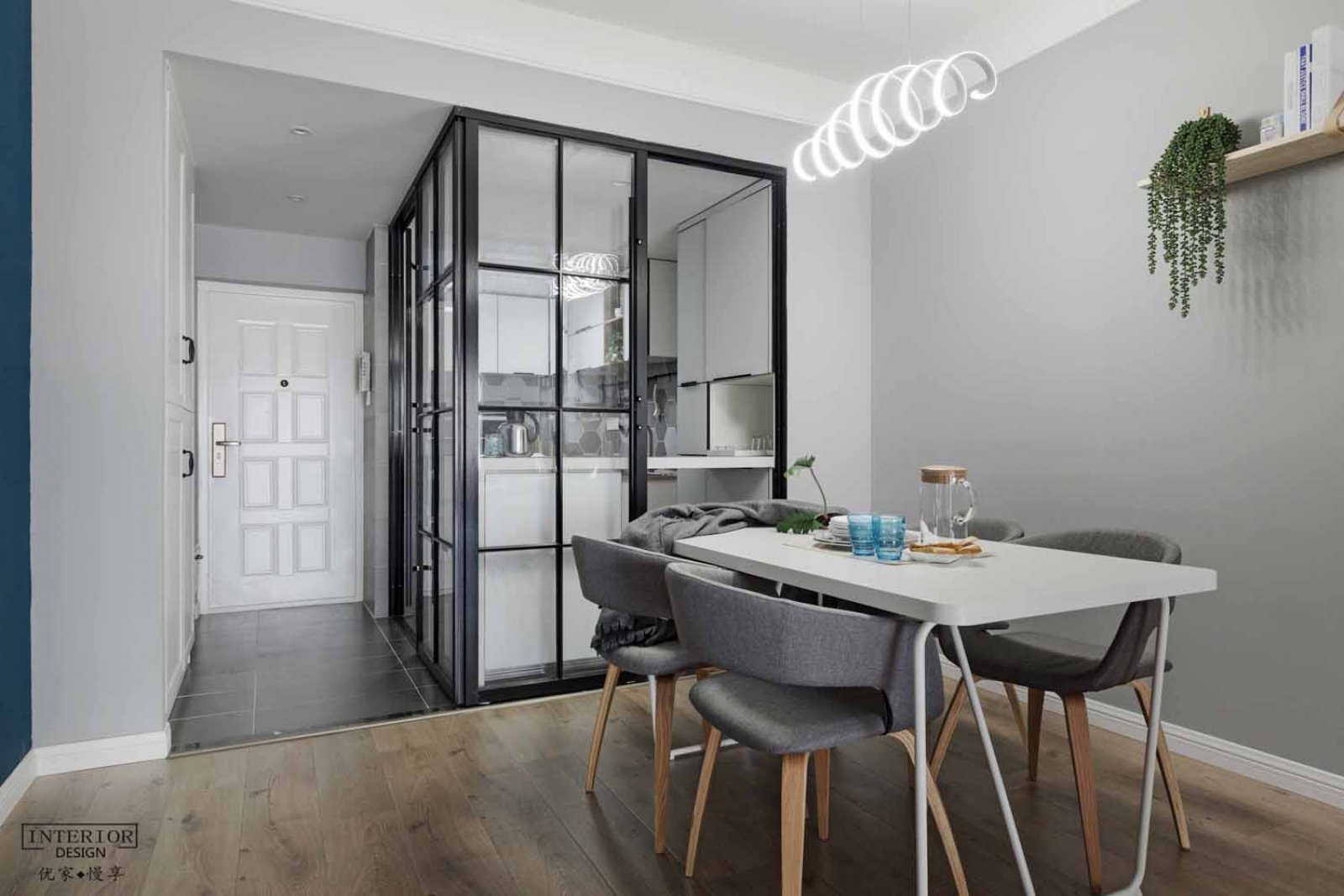 125㎡成都北欧风私宅  优家慢享设计-11