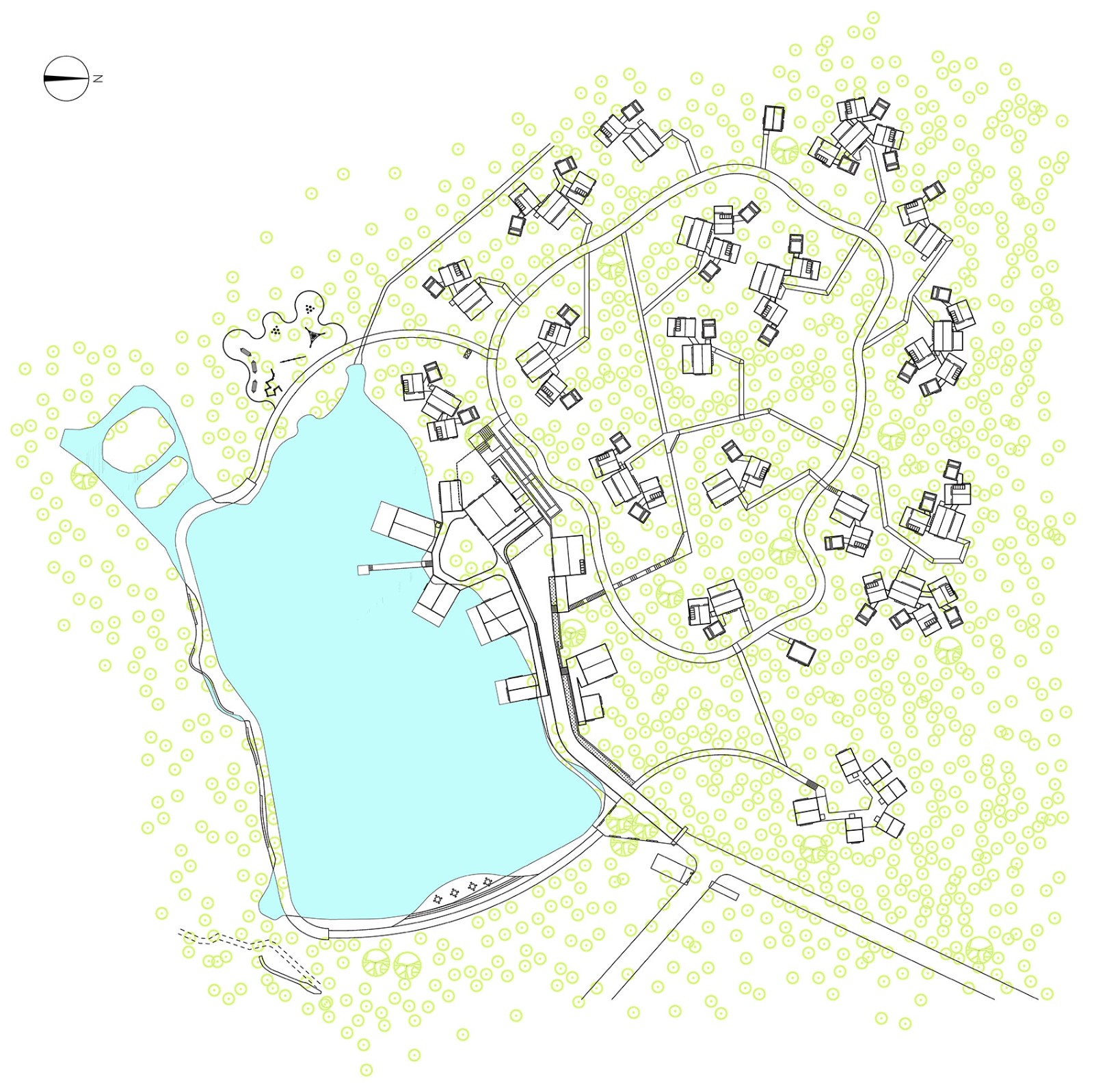 南京桠溪高淳枕松度假酒店 / BAU-25