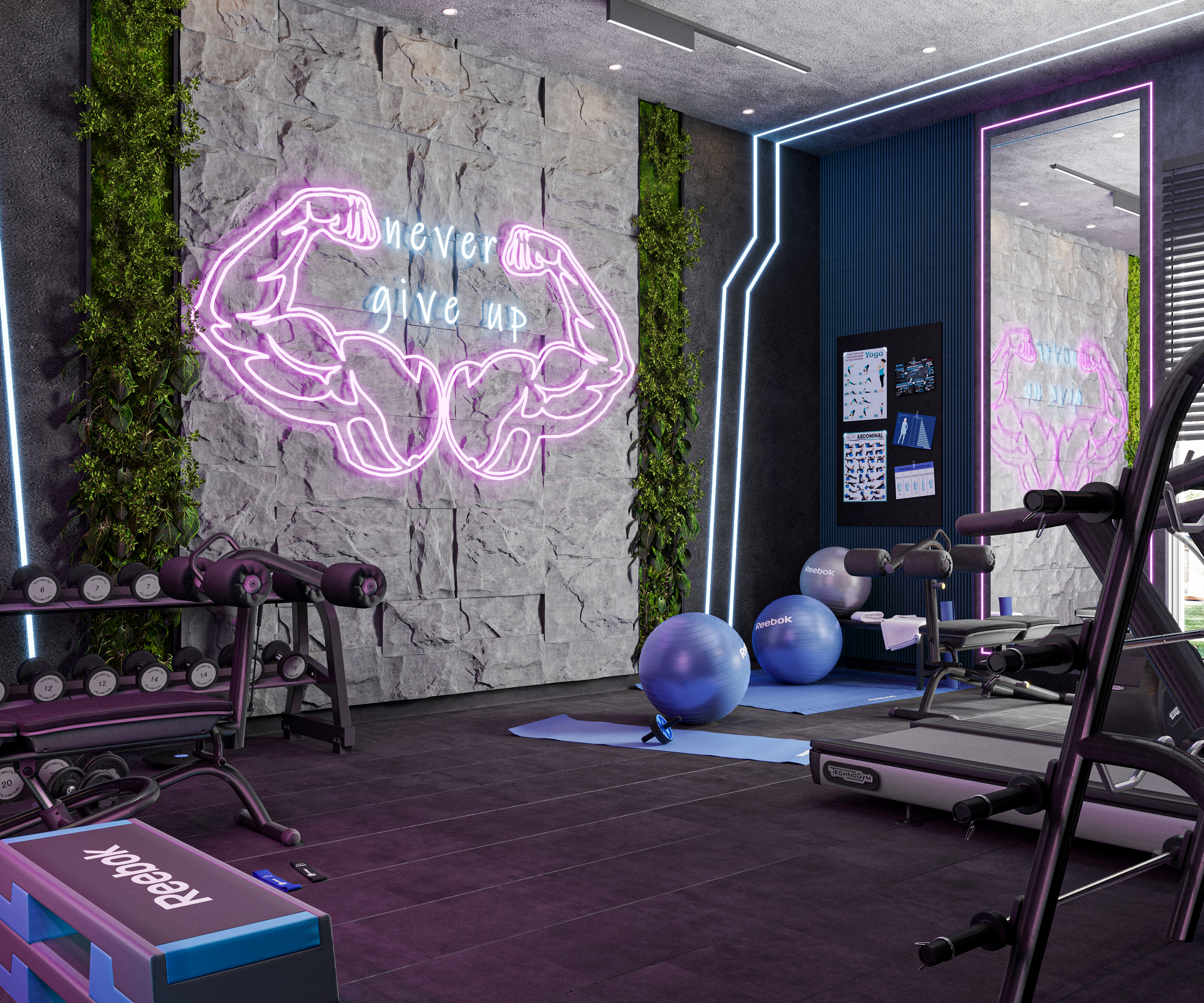 Home Gym ( for Noura designs office)-5