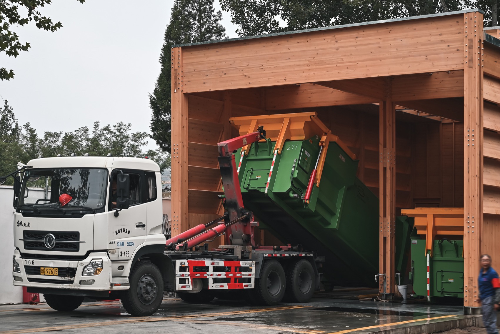 重建城市角落的微型秩序·廊坊北凤道垃圾中转站设计丨中国河北丨园里建筑-16
