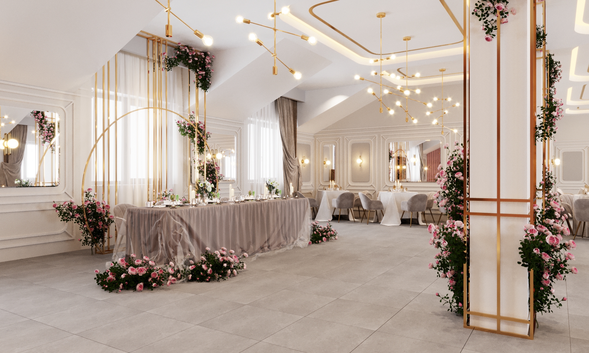 婚礼活动大厅丨UkraineRivne丨Zharkova Anastasiia & DASP Bureau-15