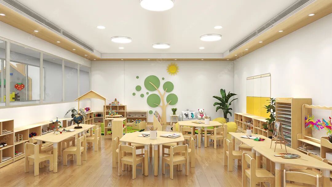 迪拜枫叶熊托育园:教育,始于环境丨牧童托幼-23