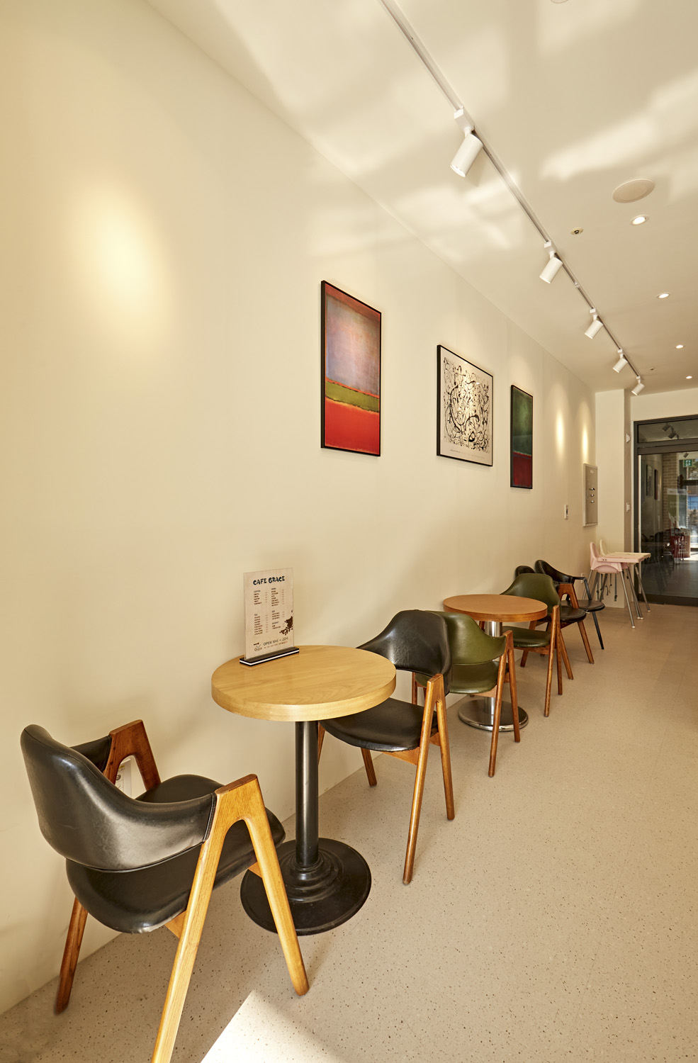 简约清新 12 坪首尔咖啡厅-12