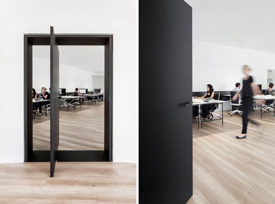 古堡中的现代办公空间-18