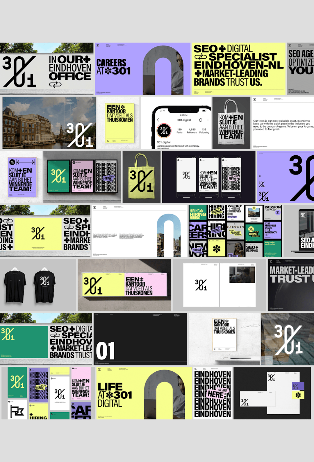 克罗地亚品牌设计|绩效营销和SEO机构品牌设计301цифровойxholographik-4