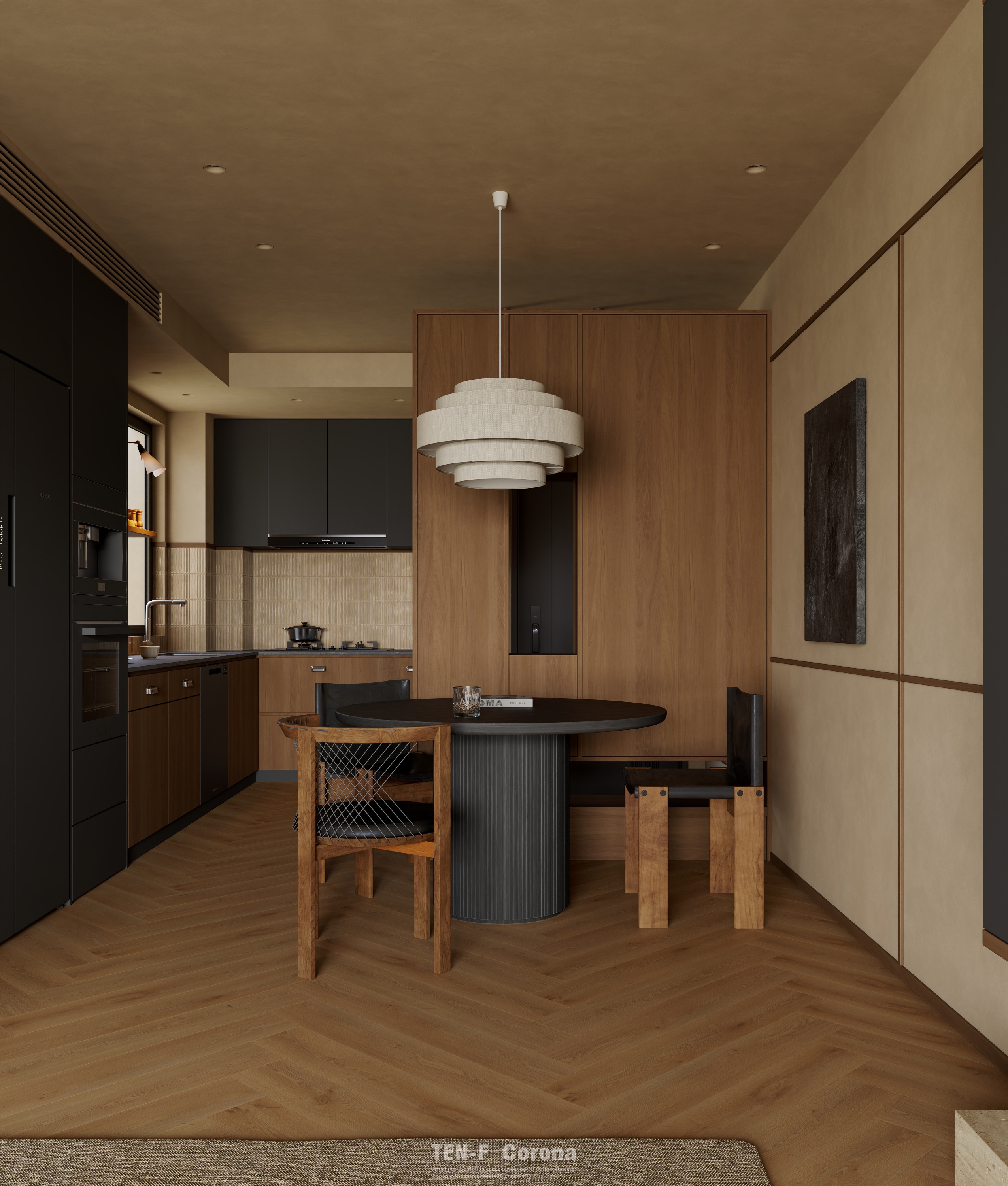 小户型中古风-7