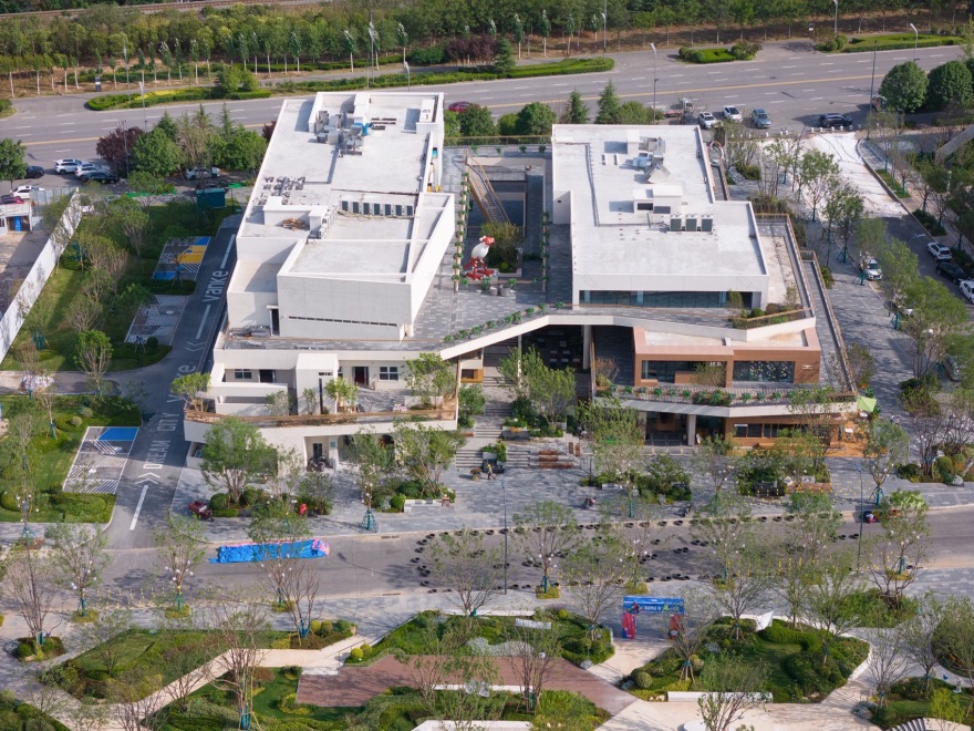 西安万科理想城北区小镇中心·池岛丨中国西安丨成都九十建筑设计有限公司-7