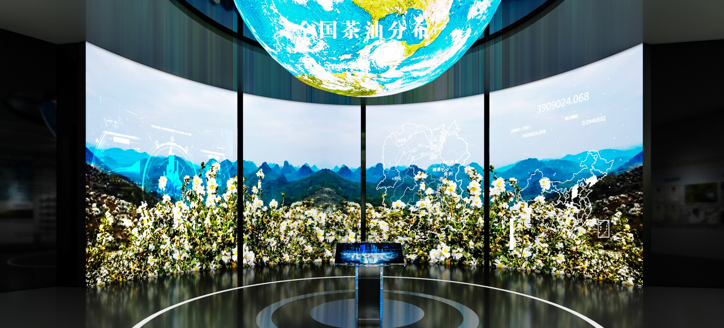 祁阳油茶博物馆展厅篇（一）2022年 设计施工-10