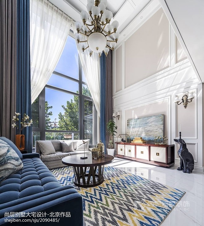 西山庭院别墅装修设计丨尚层,设计师刘杨成-13