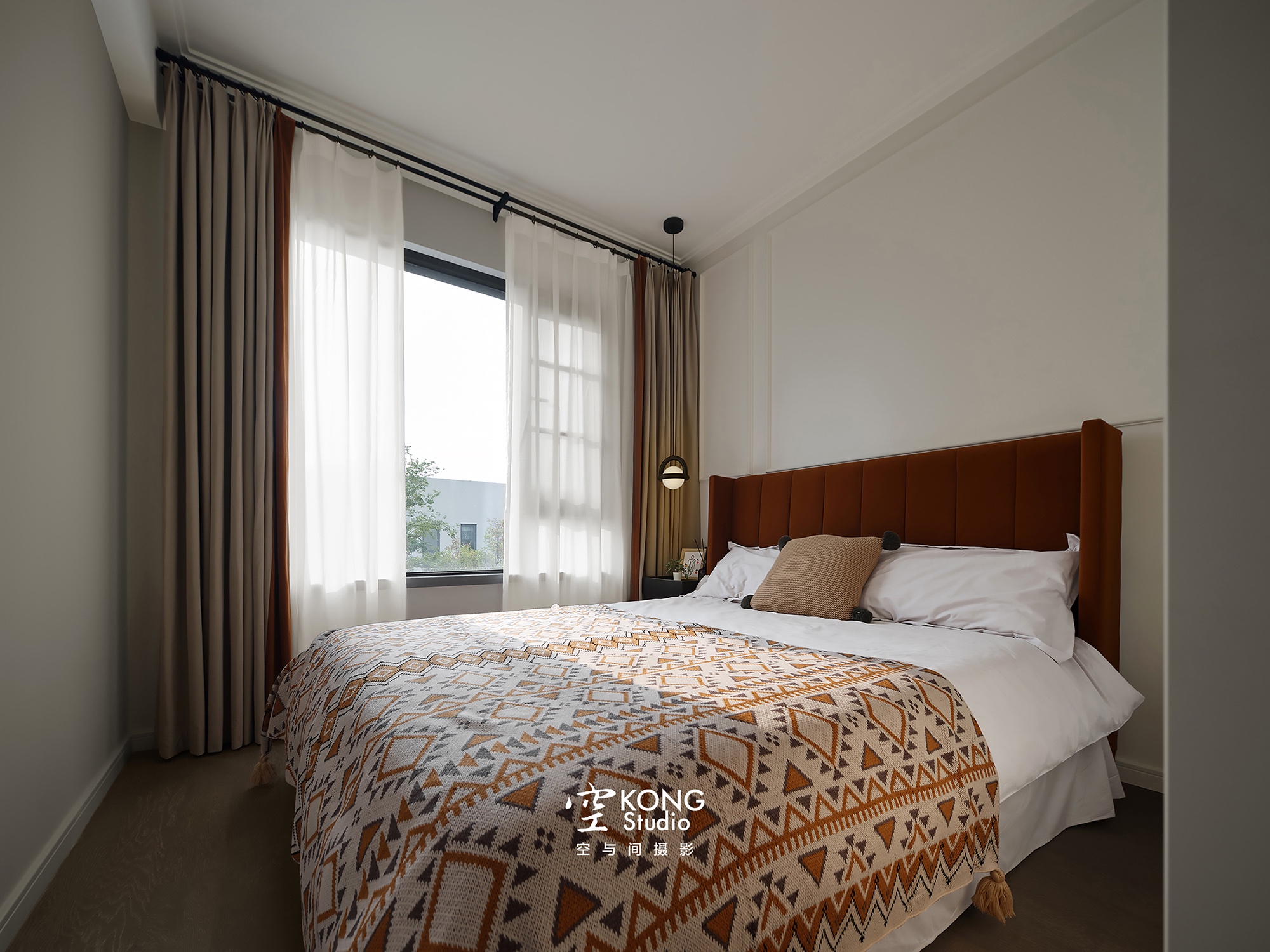 空与间摄影：105m²的轻法式复古，甜度刚刚好-8