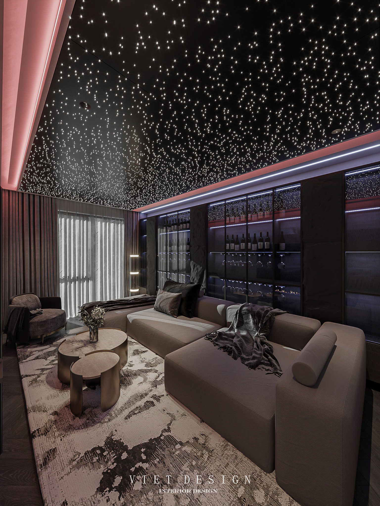 脉纹别墅丨VIET Design-51