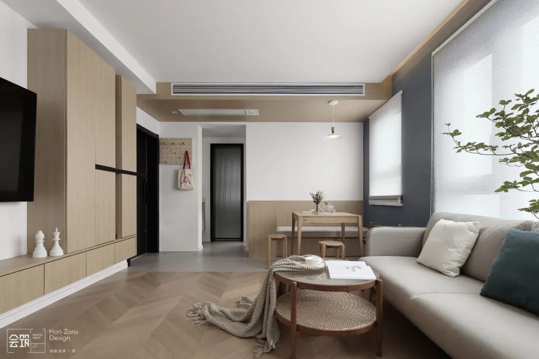 南京会筑设计打造自然木感原味空间-2