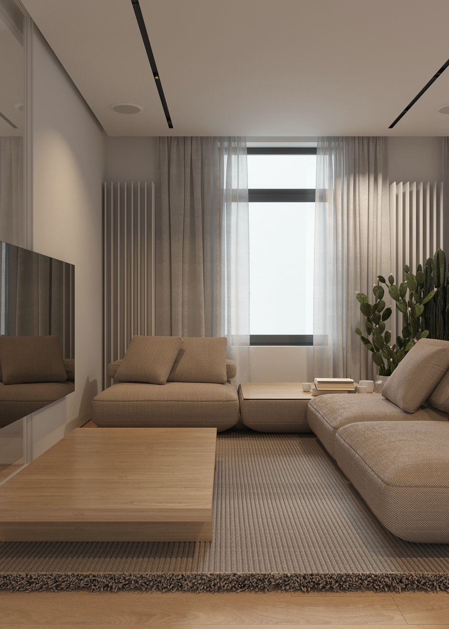 浅色系公寓设计-2