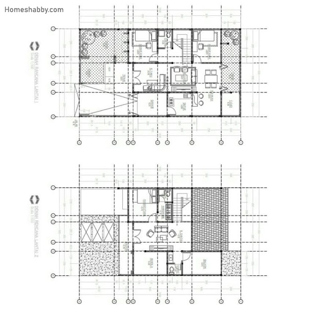 2层住宅设计与平面图（148·5㎡适合大家庭）-11