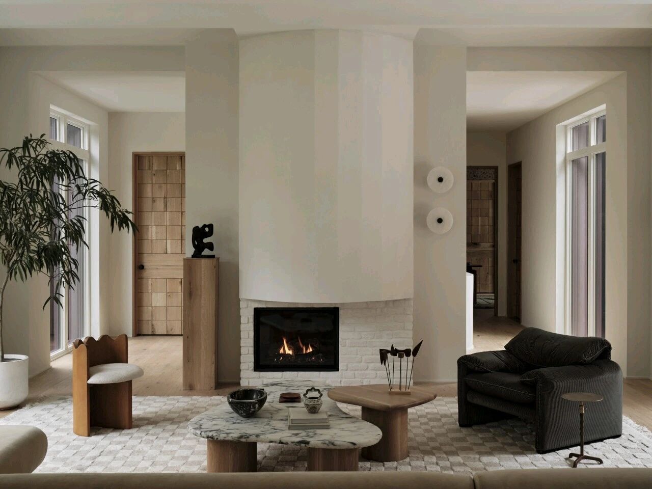 SSS样板房丨美国密歇根丨SSS Design,由Sarah Sherman Samuel主导-2