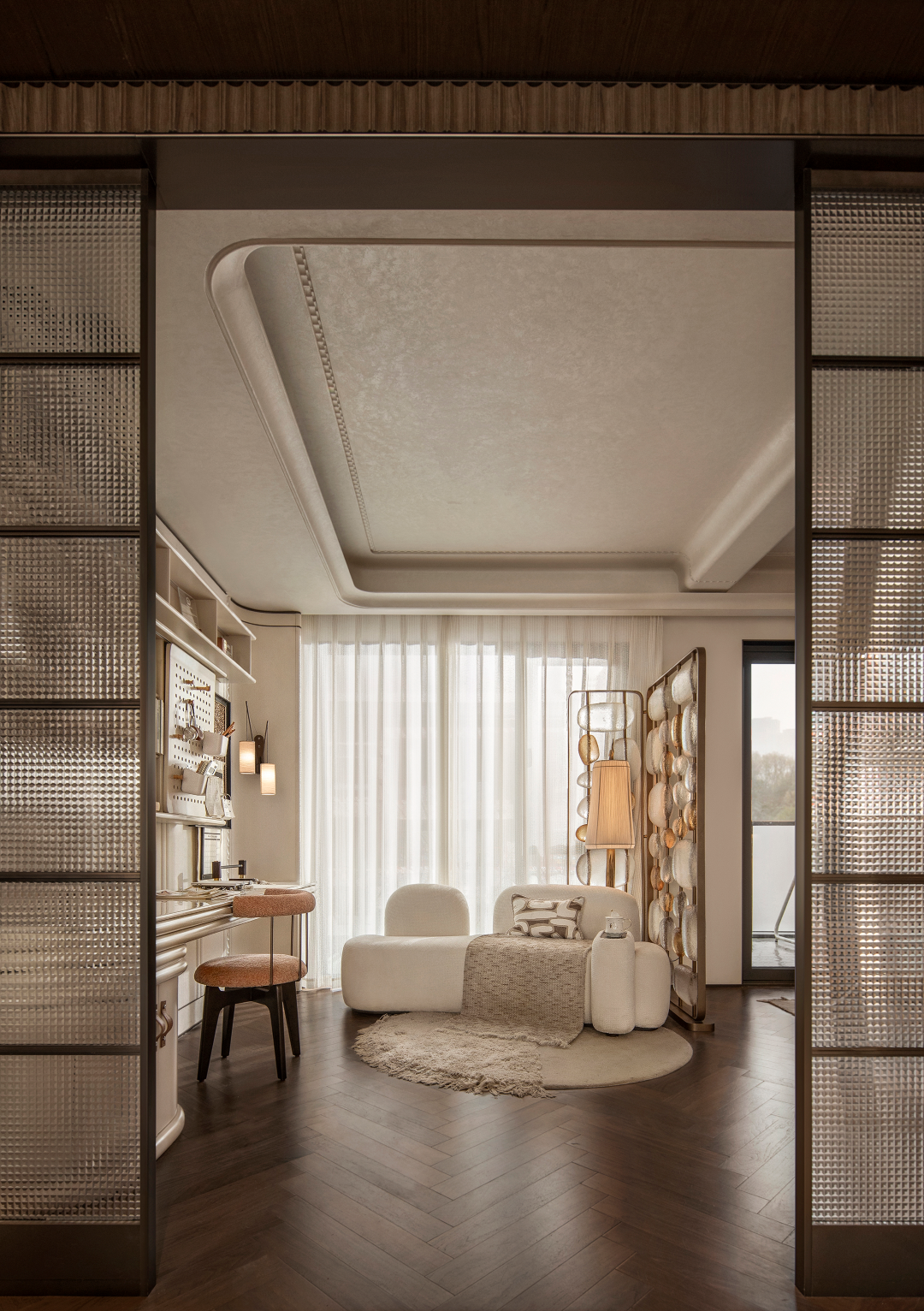 郑州招商・揽阅143户型样板间丨中国河南丨软装设计为元禾大千,未提及硬装设计方-41