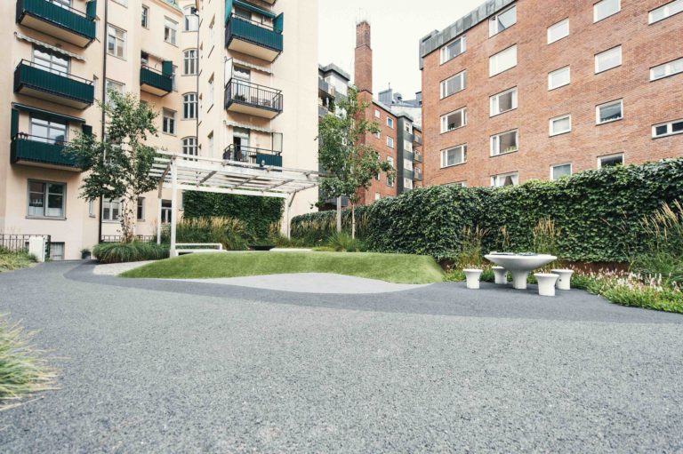 Garden by Anna（斯德哥尔摩现代功能性内院）丨瑞典斯德哥尔摩-2