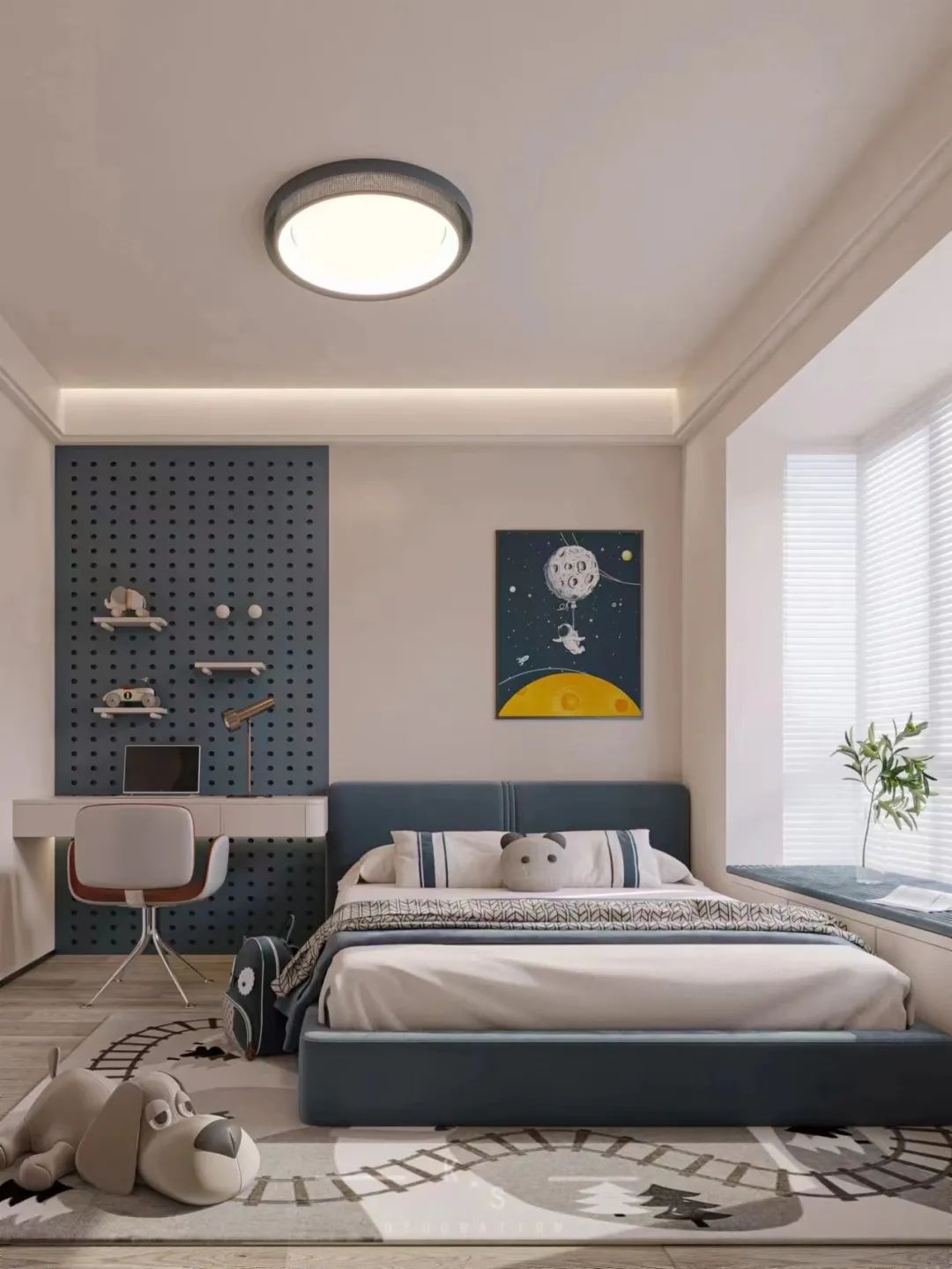 广州 178㎡现代奶油风大平层丨中国广州丨KUN SHANG DESIGN-43