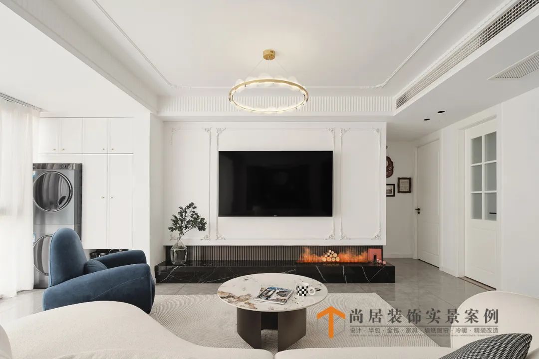 深业青珑上府 143 平法式轻奢住宅丨尚居装饰-17