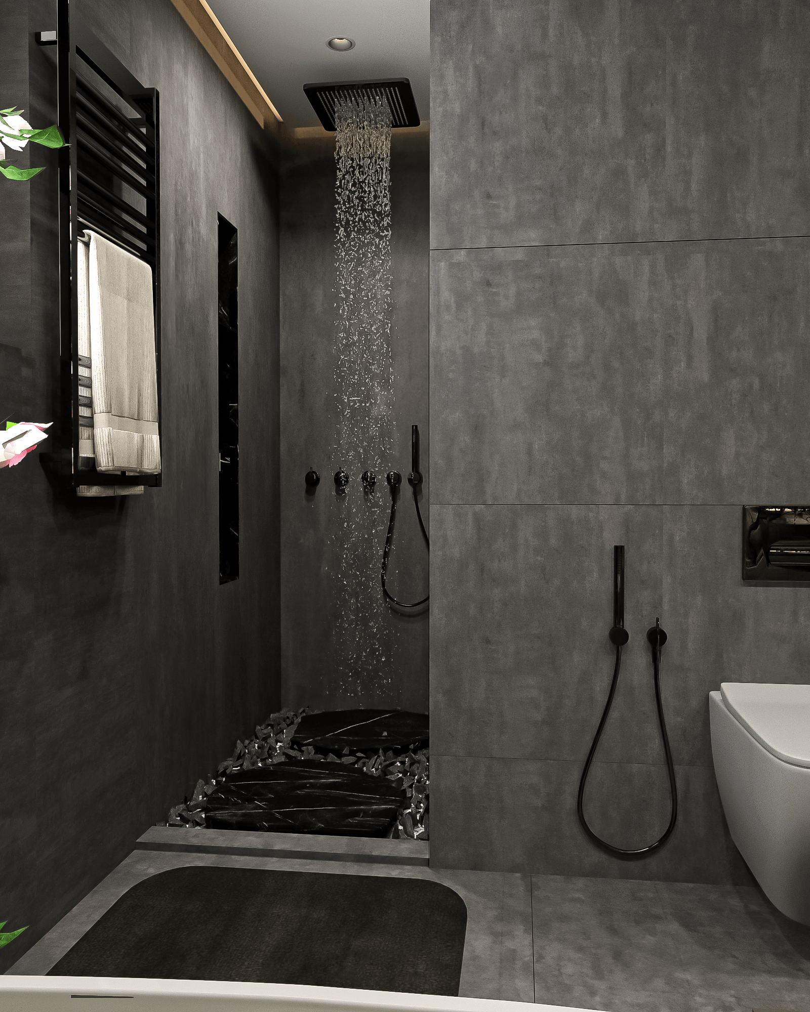 MASTER BEDROOM WITH DRESSING & BATHROOM-19