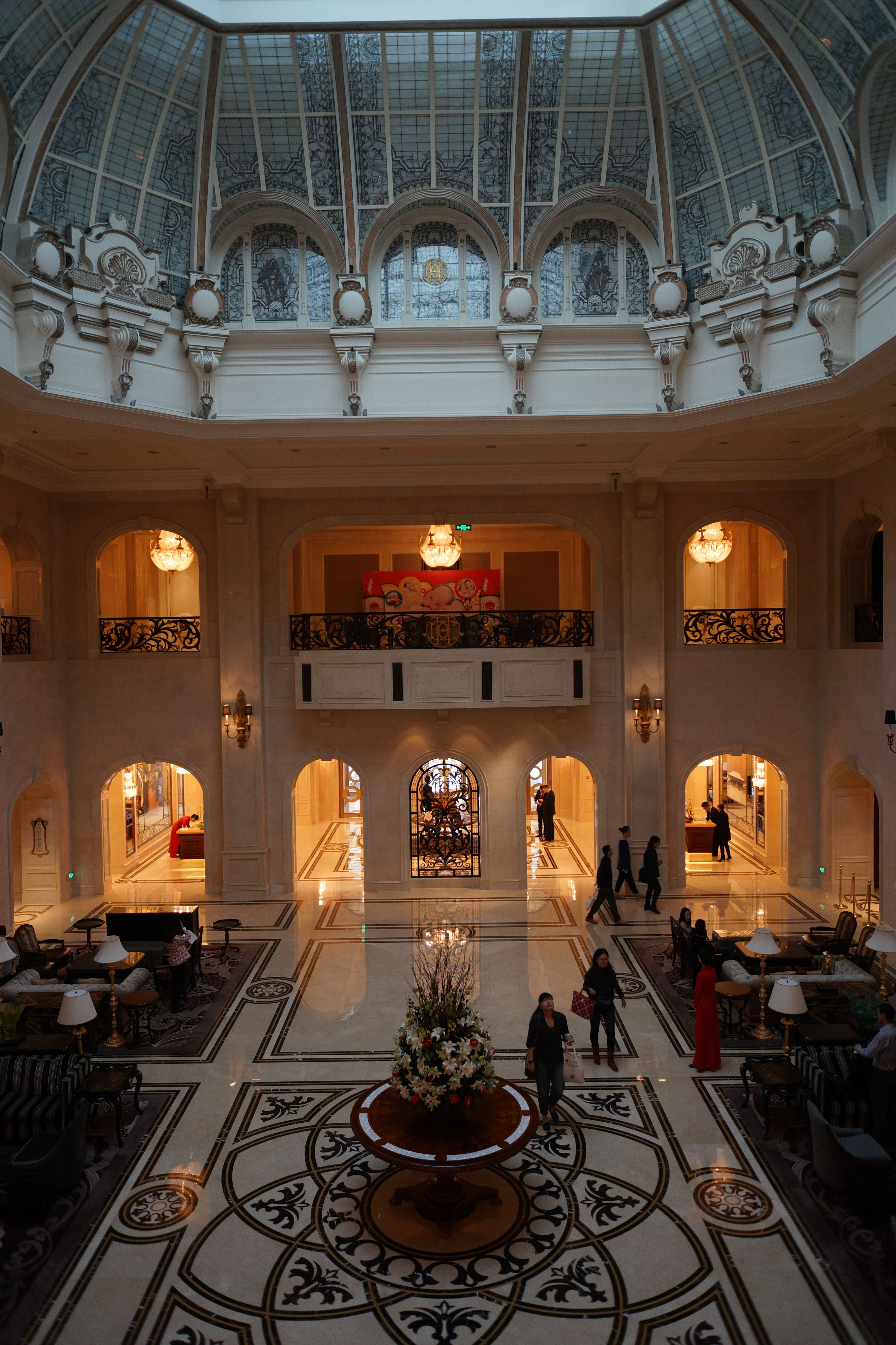 大连城堡酒店大堂区域照片-2-7