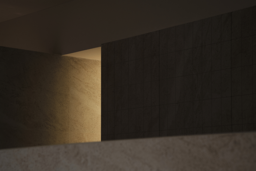 镜面延伸视觉的室内外结合展厅设计丨中国临沂丨尔我空间设计研究室-1