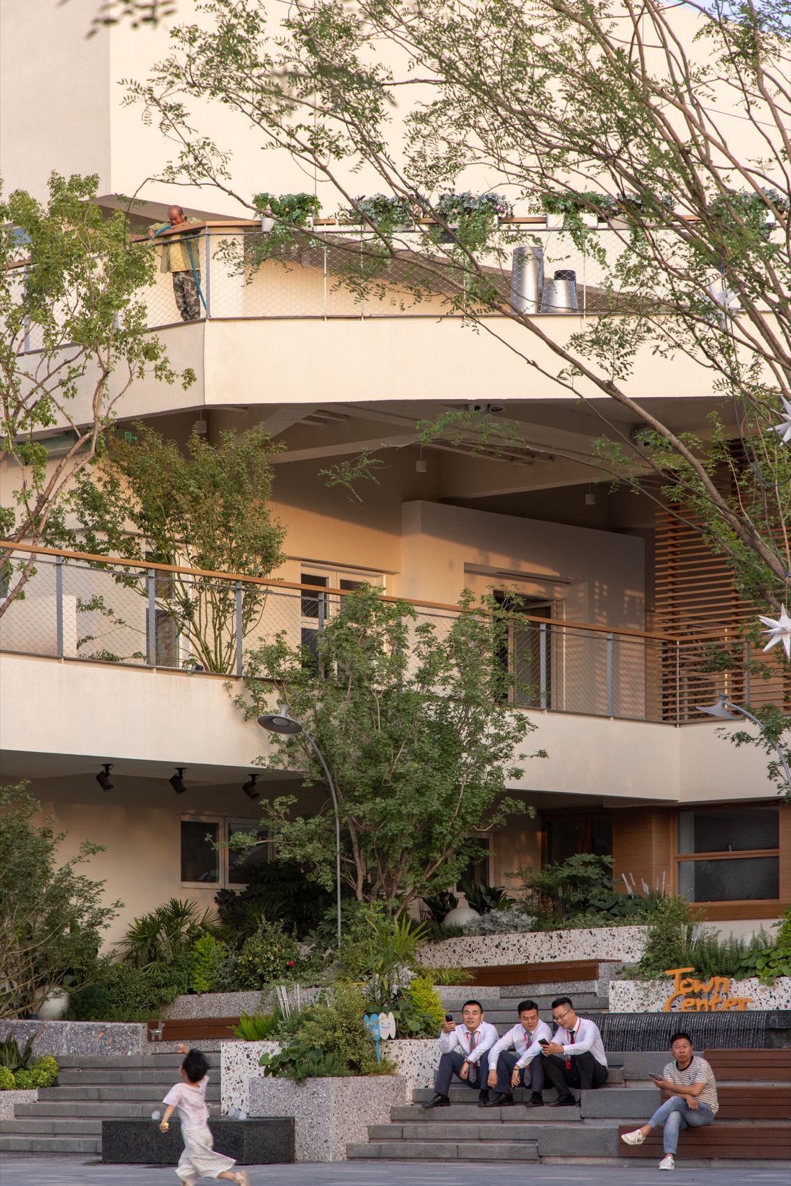 西安万科理想城北区小镇中心·池岛丨中国西安丨成都九十建筑设计有限公司-47