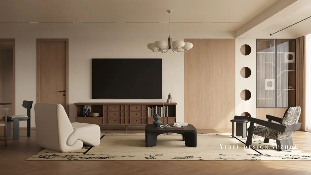 复古和浪漫全都要丨家装设计丨中国苏州丨YIBEI DESIGN-7