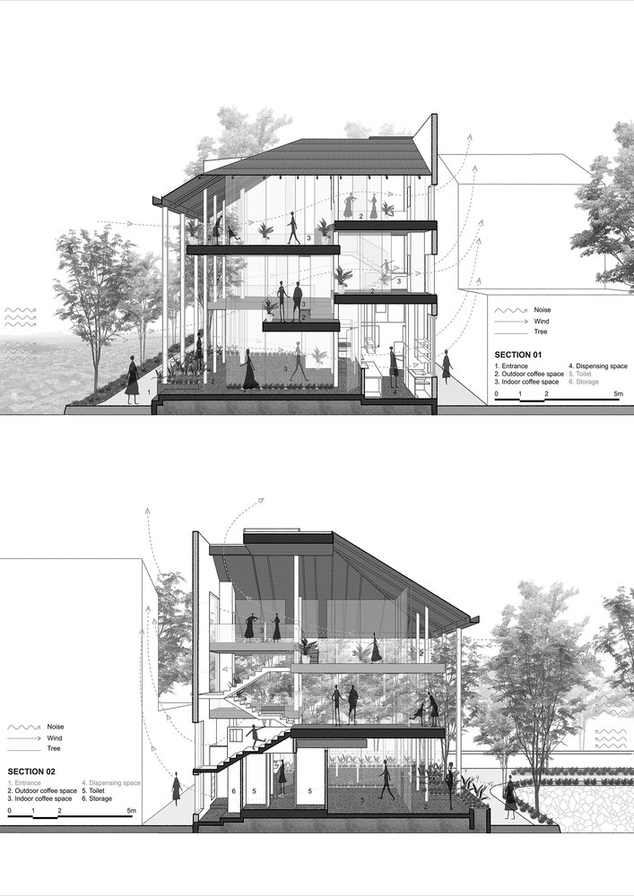 越南传统与现代交融的 O2 咖啡馆-59