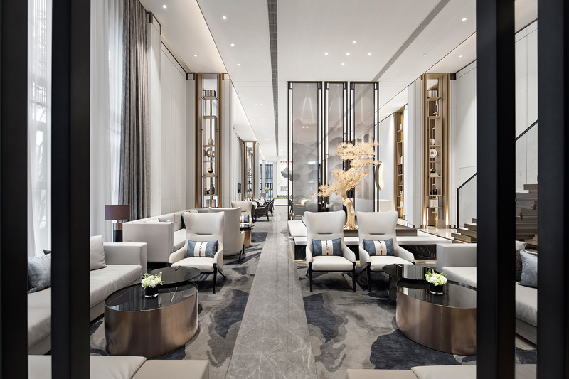 江苏宜兴海伦湾销售中心—现代东方美学之韵-35