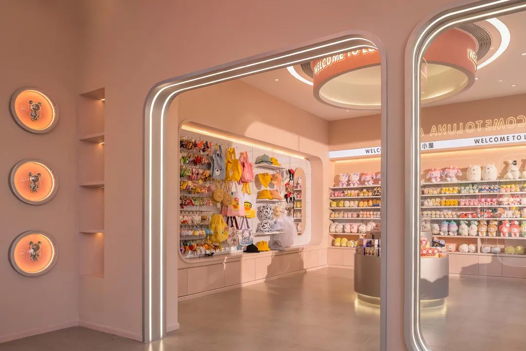 重庆欢乐谷 LUNA 小屋 · 甜酷风格商店设计丨中国重庆丨JD 集點设计工作室-45