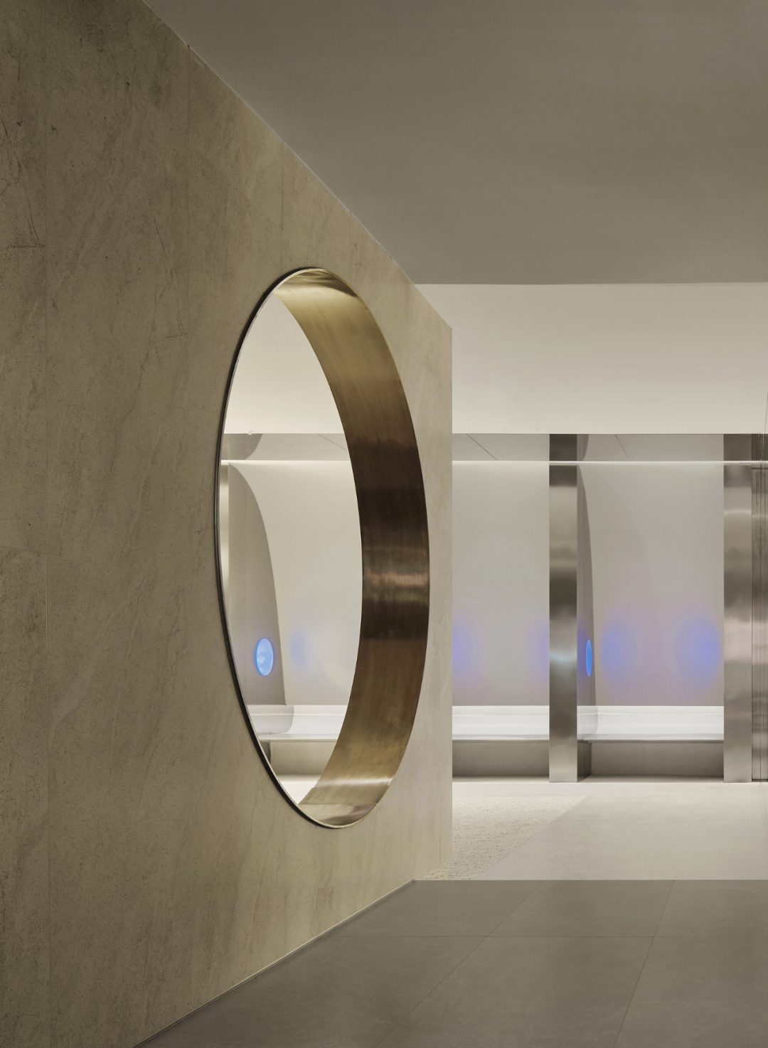 镜面延伸视觉的室内外结合展厅设计丨中国临沂丨尔我空间设计研究室-14