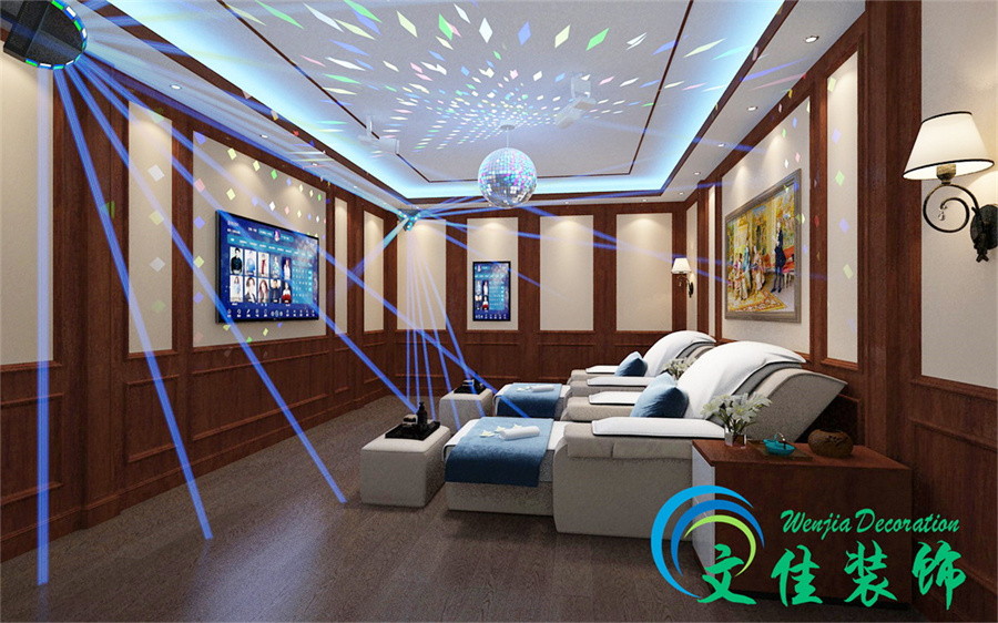 岗顶沐足会所装修设计效果图丨中国广州丨文佳装饰-13