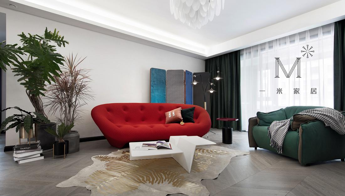 平层丨【一米家居】白日梦想家 240㎡现代北欧-1